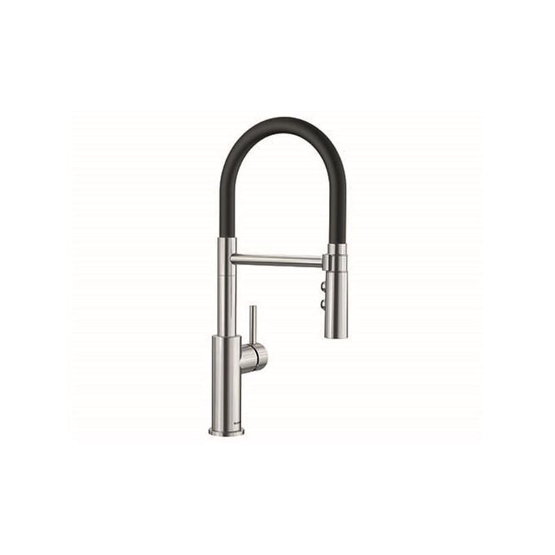 foto del prodotto blanco miscelatore con doccetta in acciaio inox 525792