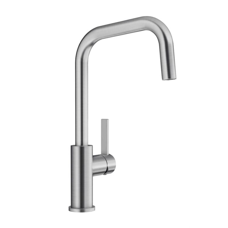 foto del prodotto blanco miscelatore lavello senza doccetta in acciaio inox satinato 526615