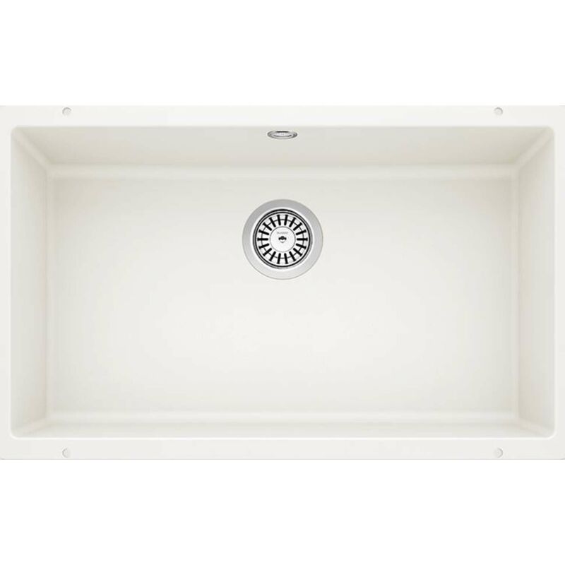 foto del prodotto blanco rotan 700 lavello in silgranit, 73x46 cm, bianco 521346