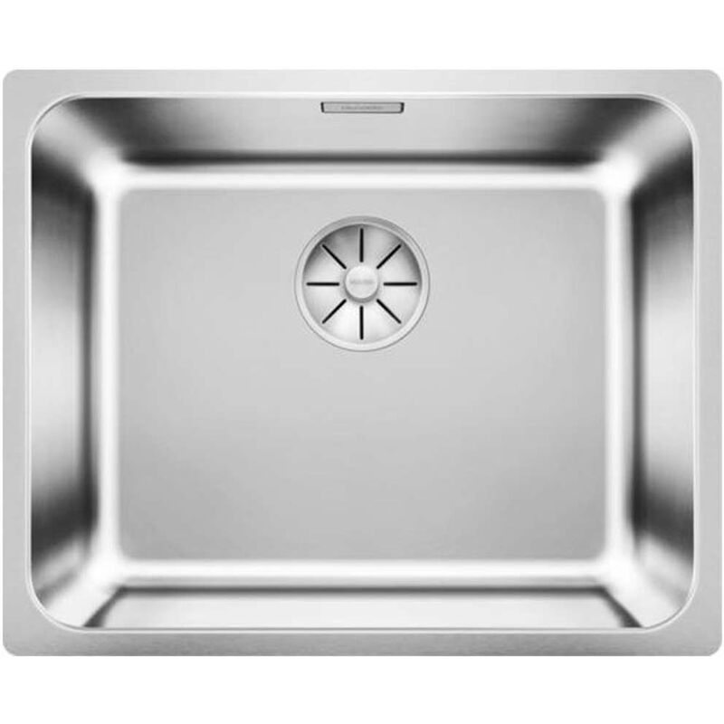 foto del prodotto blanco solis 500 lavello, 54x44 cm, acciaio inox spazzolato 526122