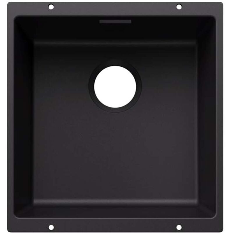 foto del prodotto blanco subline 400 lavello in silgranit, 46x43 cm, nero 527786