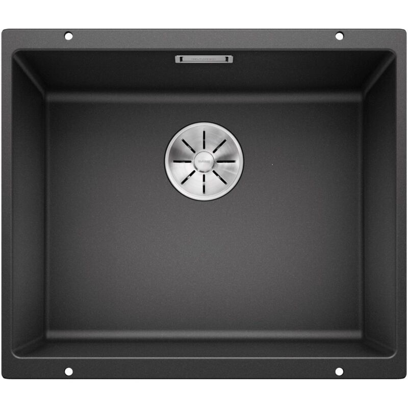 foto del prodotto blanco subline 500 lavello in silgranit, 53x46 cm, infino, antracite 523432
