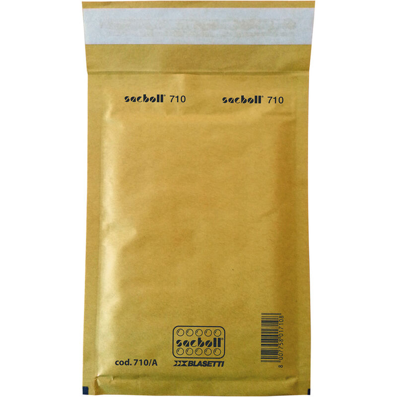 foto del prodotto blasetti busta con imbottitura bollata cm 37 x 55 gialla cf.10 pz