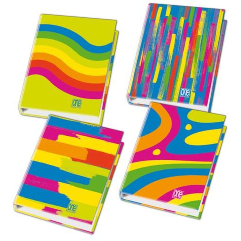 foto del prodotto blasetti one color fantafluo raccoglitore copertina ad anelli maxi d.30 x6
