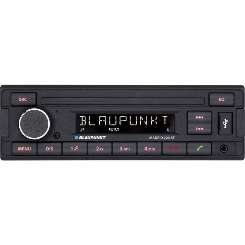 foto del prodotto blaupunkt madrid 200 bt autoradio vivavoce bluetooth 