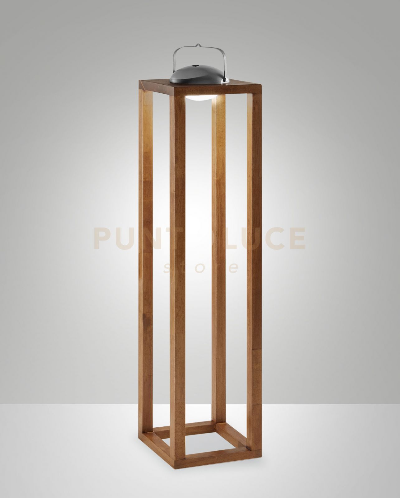 foto del prodotto blend lampada da tavolo ricaricabile noce 87,4cm dimmerabile
