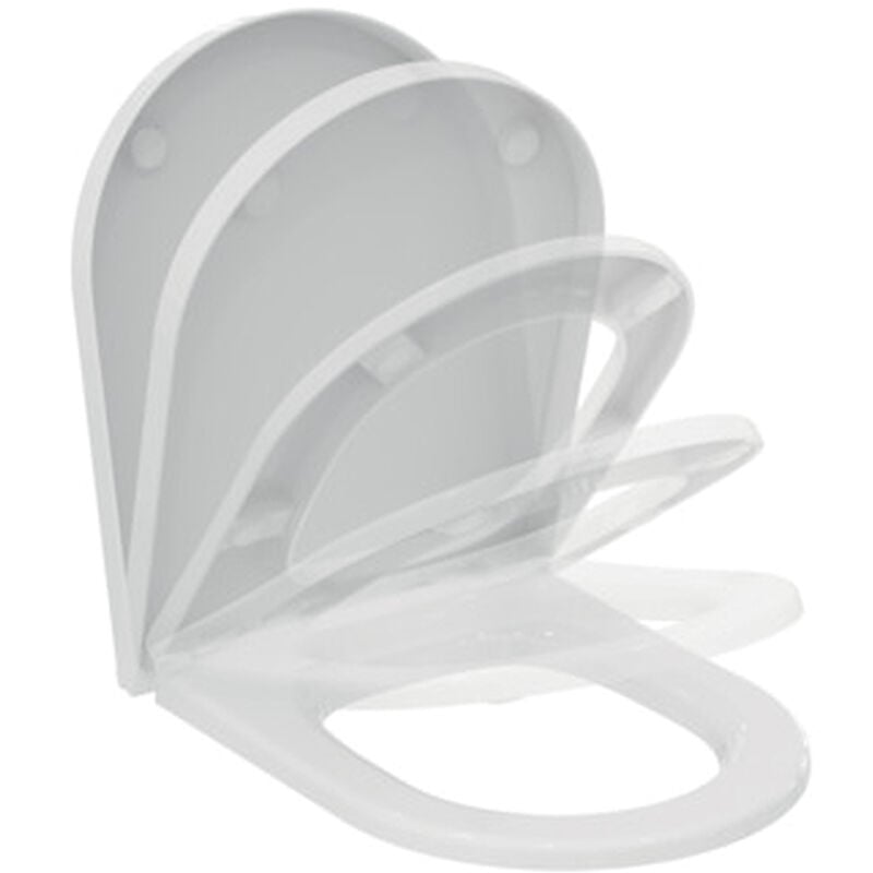 foto del prodotto blend sedile rallentato chiusura rallentata bianco seta codice prod t3760v1 ideal standard
