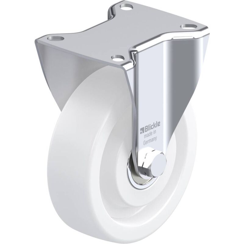 foto del prodotto blickle 266775 bk spo 125k 1 ruota fissa diametro ruota 125 mm capacit di carico max. 350 kg 1 pz.