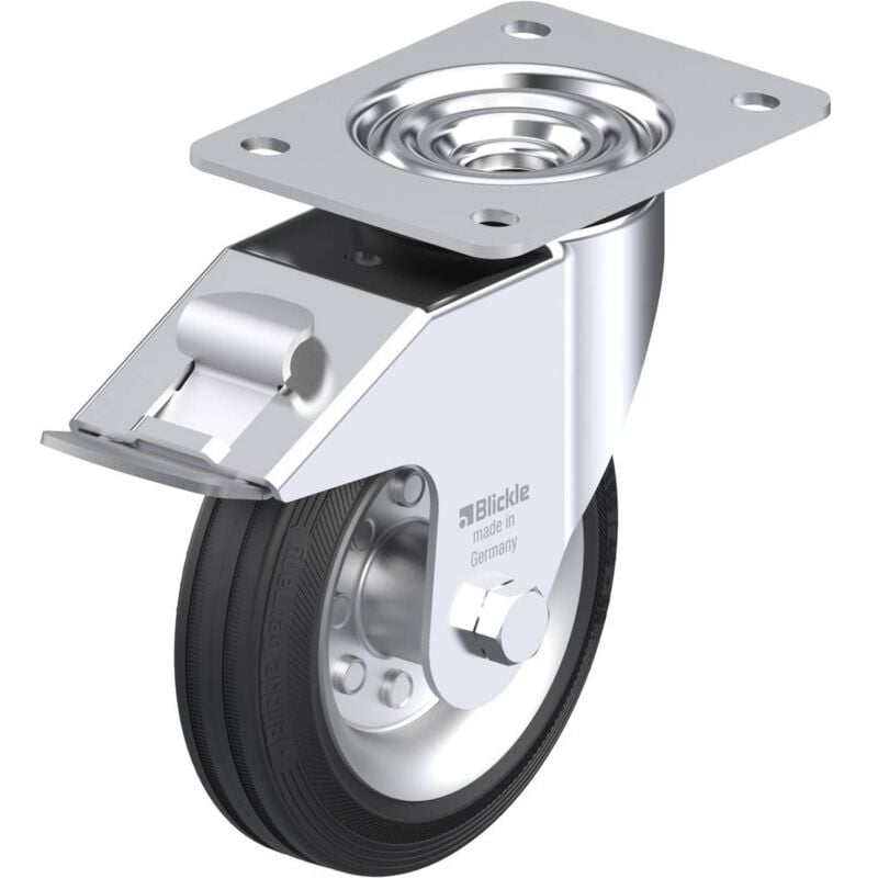 foto del prodotto blickle 532127 le ve 150r fi ruota girevole con fermi diametro ruota 150 mm capacit di carico max. 135 kg 1 pz.