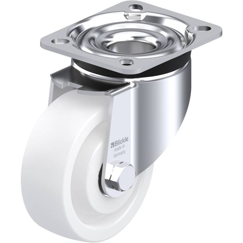 foto del prodotto blickle 604348 lk spo 100k 1 ruota girevole diametro ruota 100 mm capacit di carico max. 350 kg 1 pz.