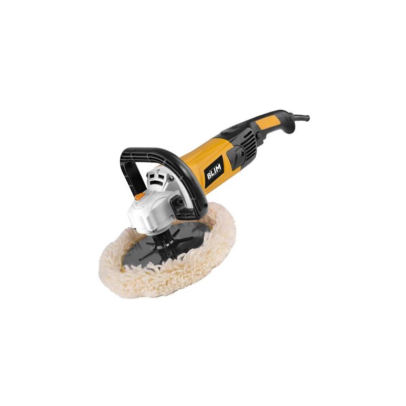 foto del prodotto blim lucidatrice 180mm potenza 1500w velocit 600 3.200 giri min impugnatura ergonomica include disco di lana