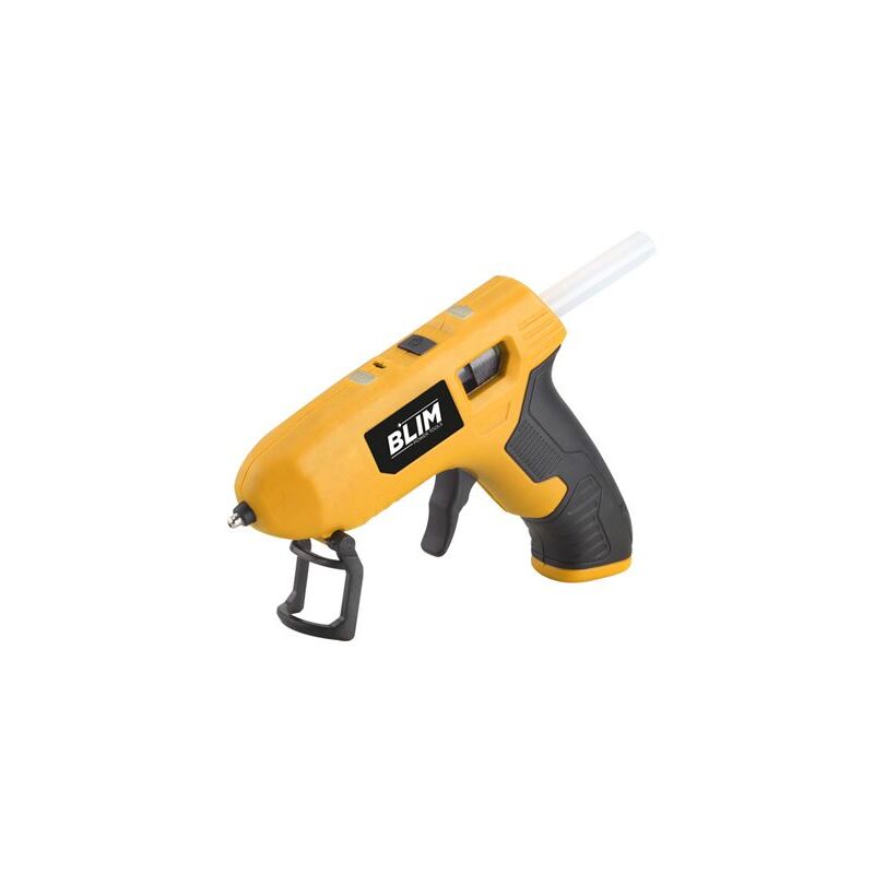 foto del prodotto blim pistola batteria in silicone design compatto ed ergonomico colore giallo