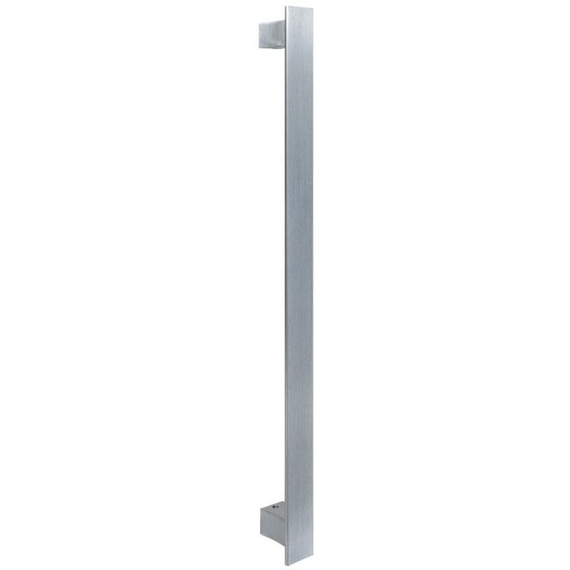 immagine 0 del prodotto blindofacile maniglione cromato satinato piatto per porta esterna blindata verticale 50cm