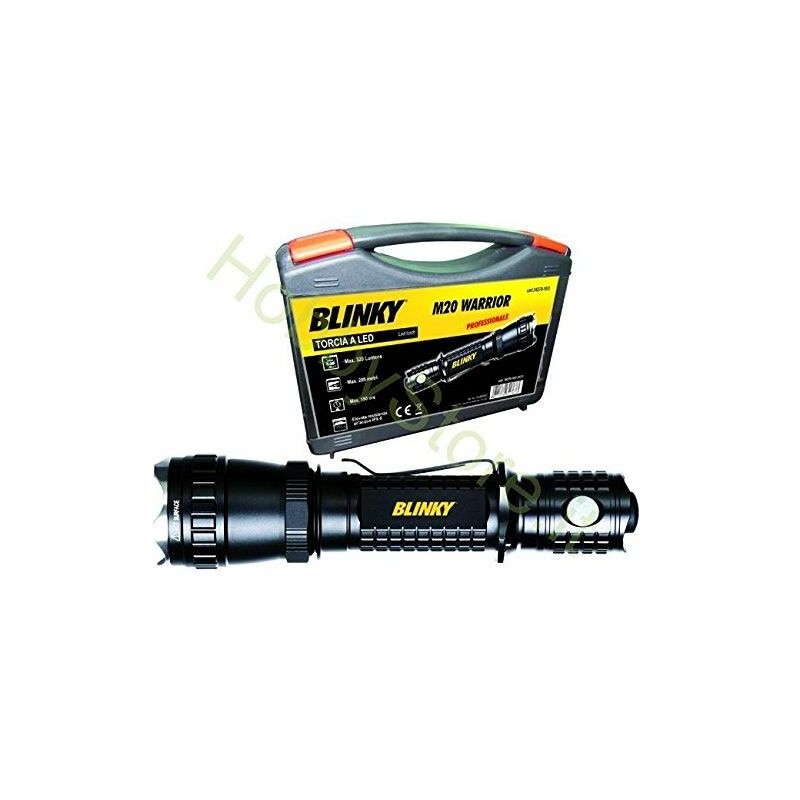 foto del prodotto blinky 34270 10 prof led m20 warrior in box torcia