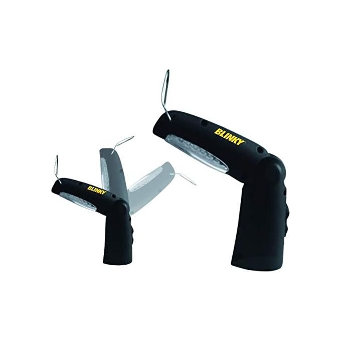 foto del prodotto blinky 34281 10 piego torcia con batteria a litio con gancio e 215 led