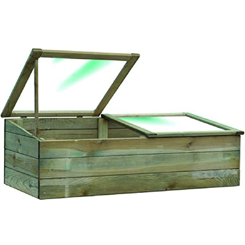 foto del prodotto blinky 7972310 serre in legno con doppia apertura