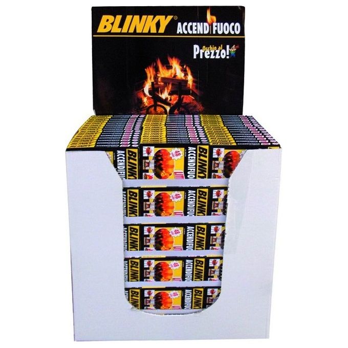 foto del prodotto blinky accendifuoco lite pall box 270 promo 48 cubetti