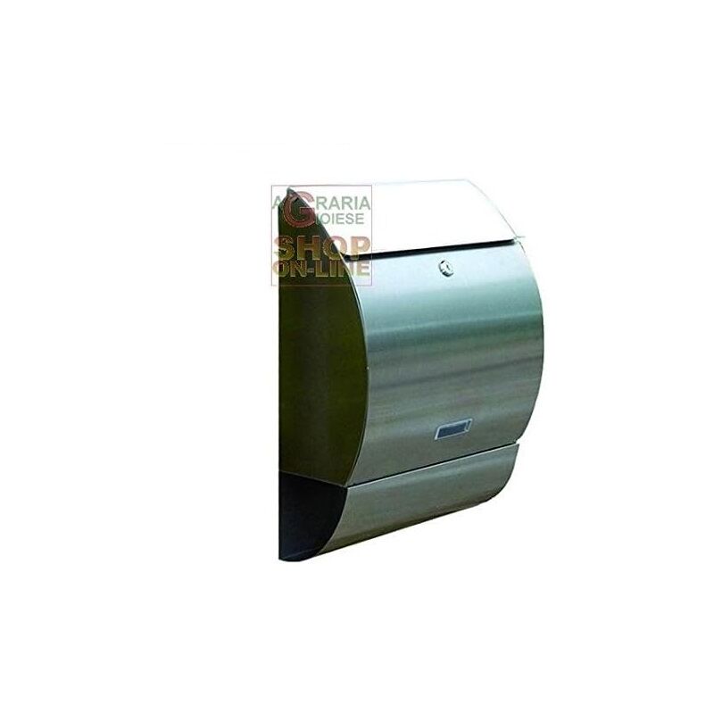 foto del prodotto blinky cassetta per lettere cottage inaciaio inox 33x15x49h