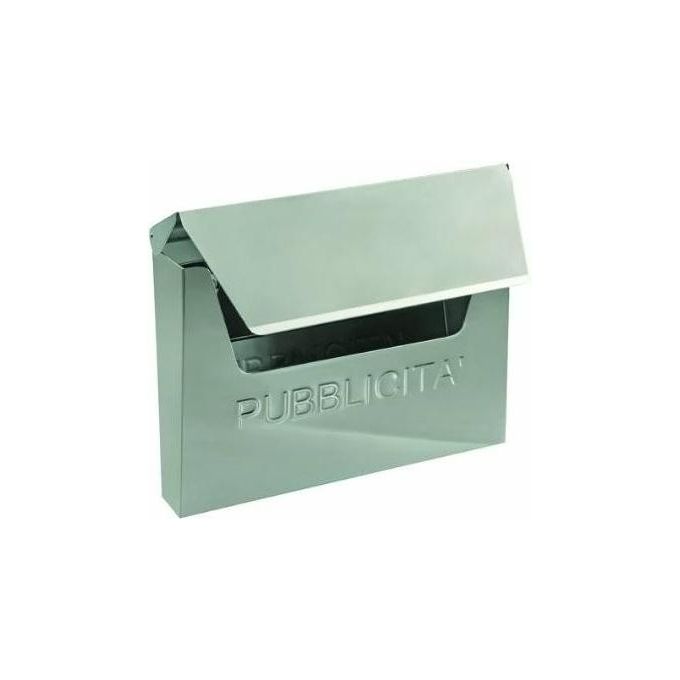 foto del prodotto blinky city cestino basculante per pubblicita in inox 35x9x27,5cm