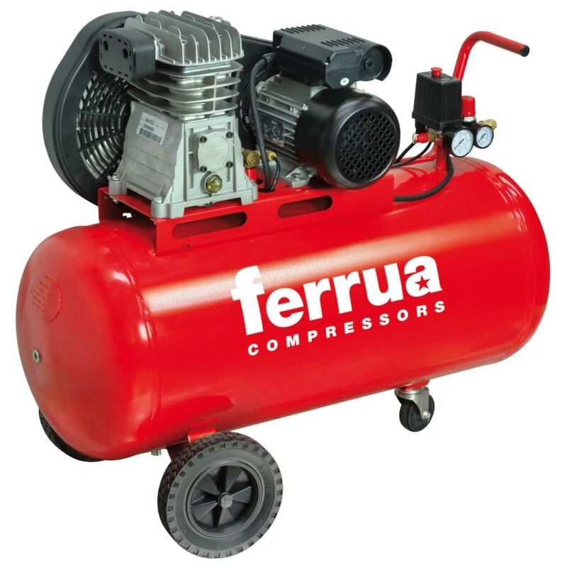 foto del prodotto blinky compressore aria lubrificato ferrua 100l 2hp