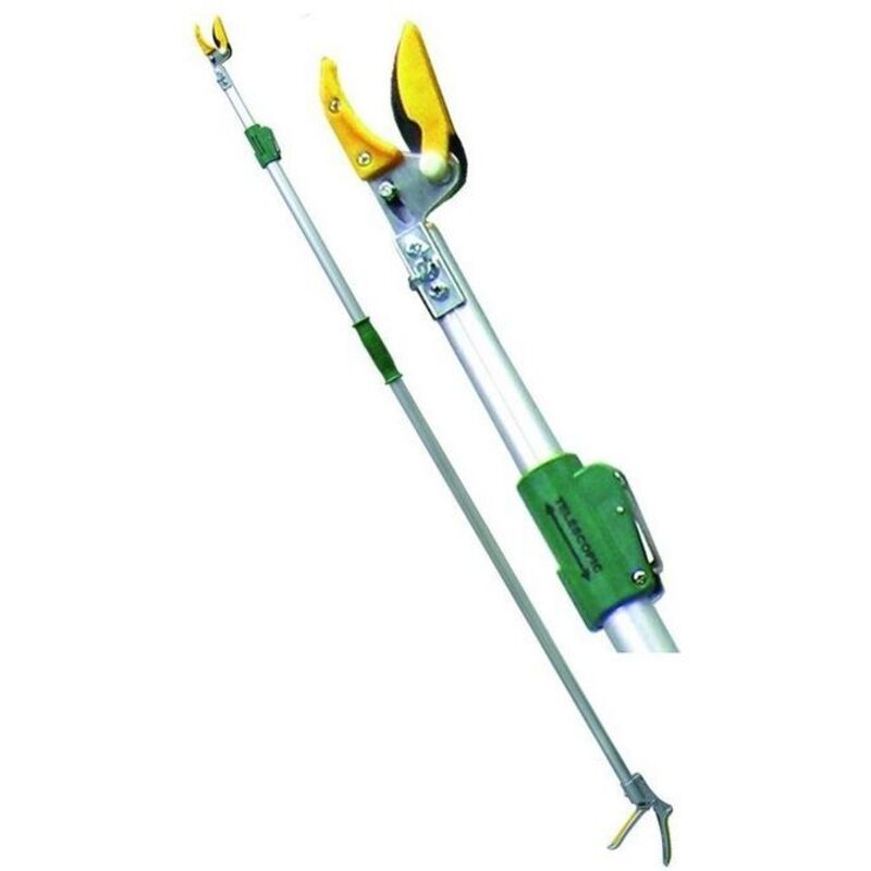 foto del prodotto blinky - forbice per potatura telescopica asta tonda alluminio da 1,8 a 3,0 metri vigor