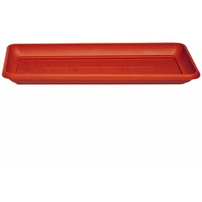 foto del prodotto blinky piatto per fioriera similcotto terracotta cm 80x37
