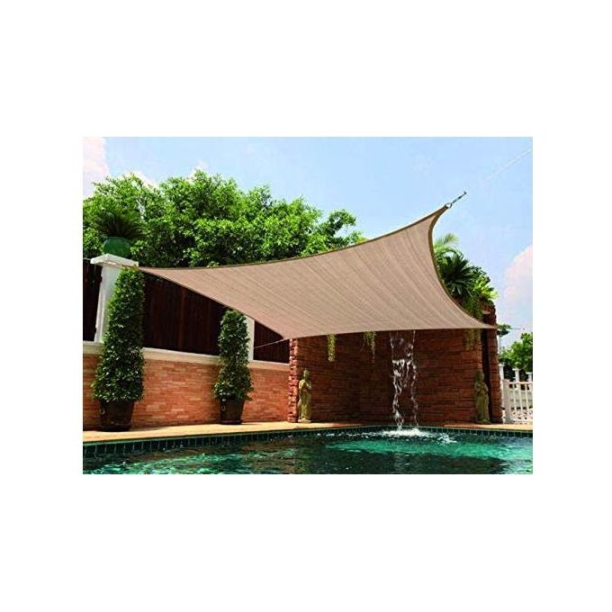 foto del prodotto blinky rete parasole kitty beige quadra 3,6x3,6mt