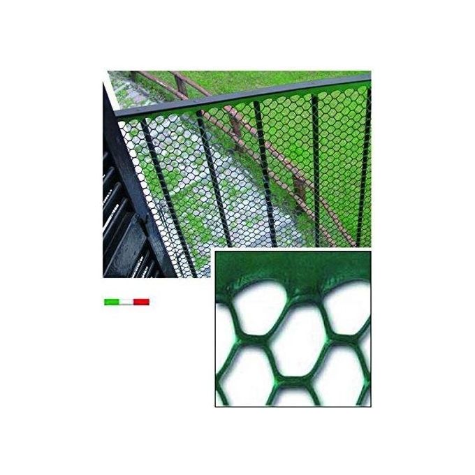 foto del prodotto blinky rete plastica esagonale 20x19 verde metri 5 h.cm. 100