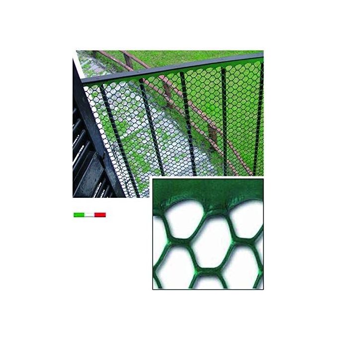 foto del prodotto blinky rete plastica esagonale 20x19 verde metri 50 h.cm. 120