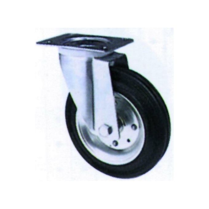 foto del prodotto blinky ruote gommate base girevole 160x38mm