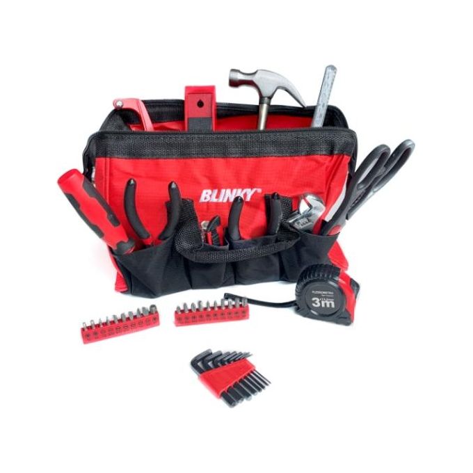 foto del prodotto blinky set utensili in borsa modello joby 47 pezzi