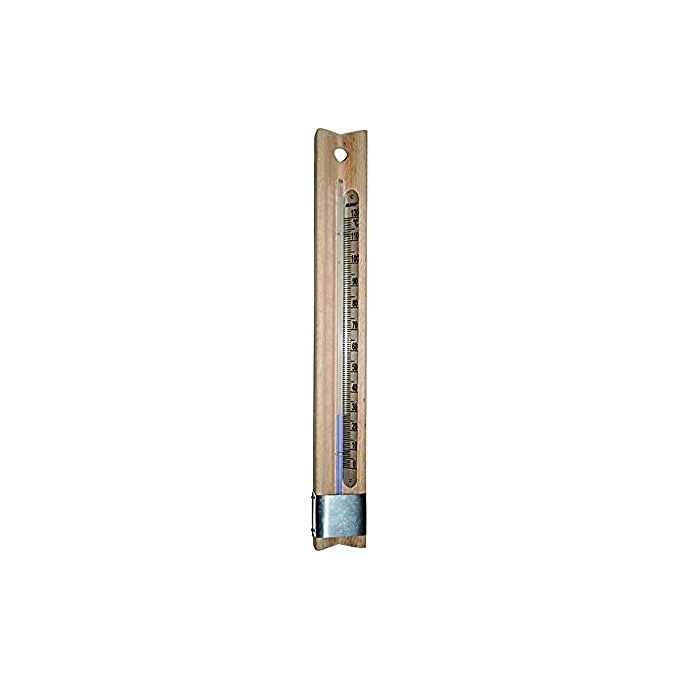 foto del prodotto blinky termometro per sauna legno scala 0 120 gradi 40x4cm