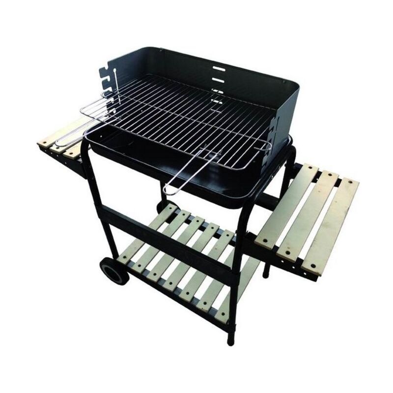 foto del prodotto blinky vigor barbecue calipso 98x38 cm con doppi ripiani laterali