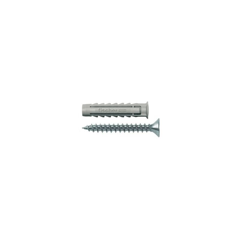 foto del prodotto blister 18 unit stecca in nylon sx plus vite 8x40mm fischer