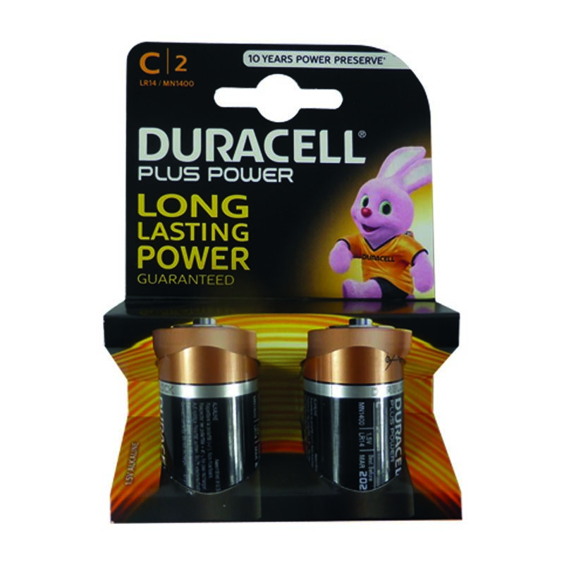 foto del prodotto blister 2 batterie mezza torcia tipo c