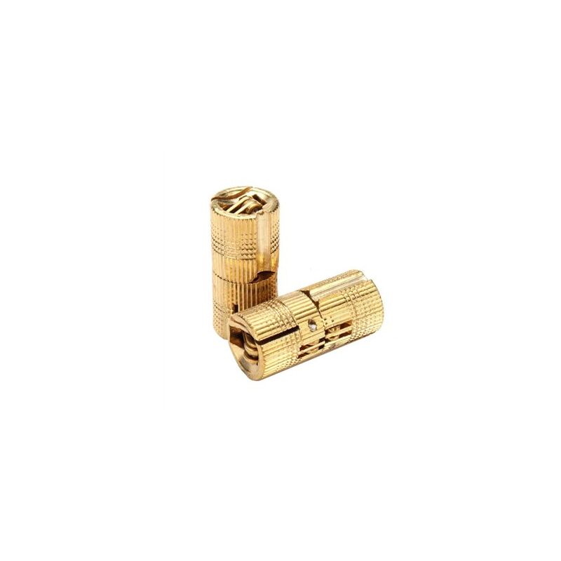 foto del prodotto blister 2 cerniere tonde per libri 16 ottone 2635