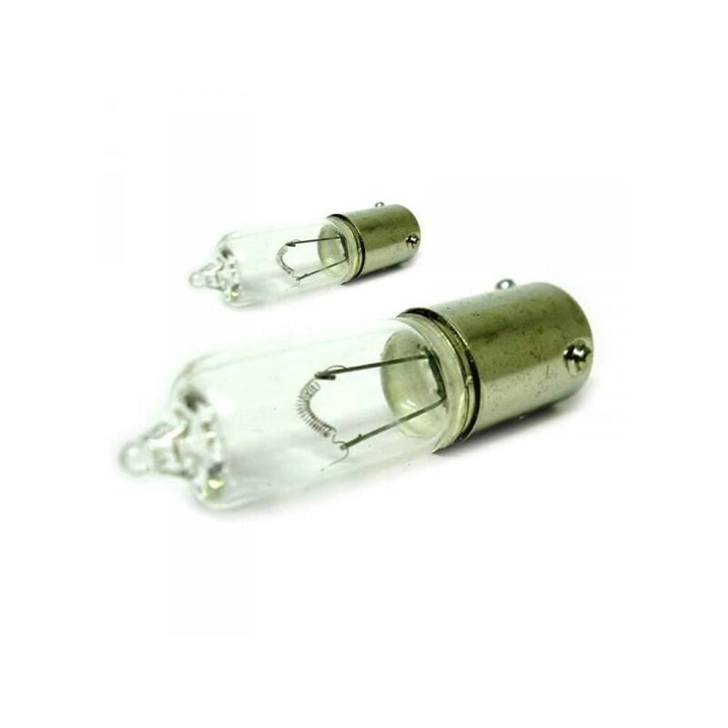 foto del prodotto blister 2 pezzi lampada alogena micro auto h21 bay9s h21w 12v 21w piedini sfalsati x frecce retronebbia