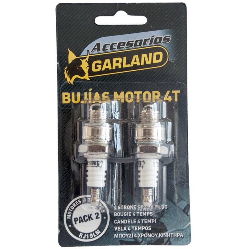 foto del prodotto blister 2 unità di candele 4t rj19lm garland 7101000200