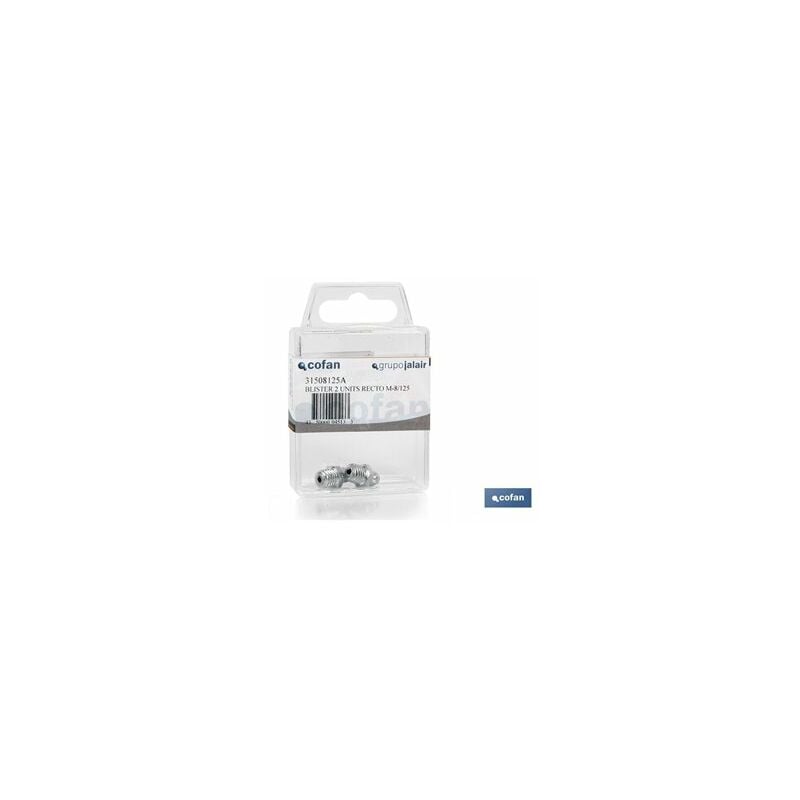 immagine 0 del prodotto blister 2 unit di grasso dritto m 8 100