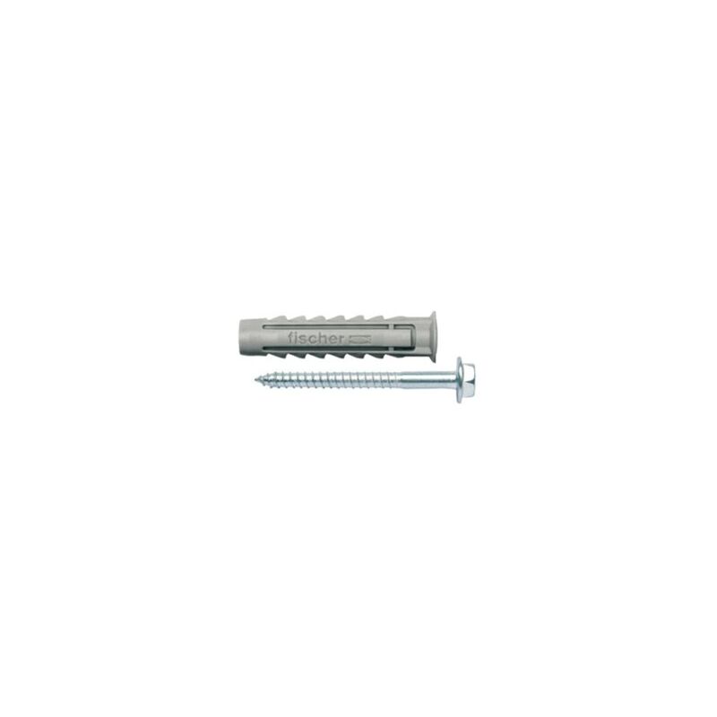 foto del prodotto blister 8 unit tappo in nylon sx plus vite 10x50mm fischer