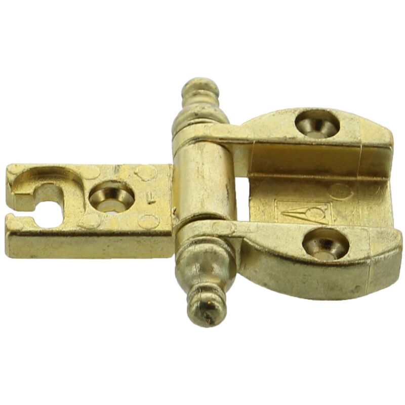 foto del prodotto blister cerniera per mobili a0055 ottonato 2 pezzi