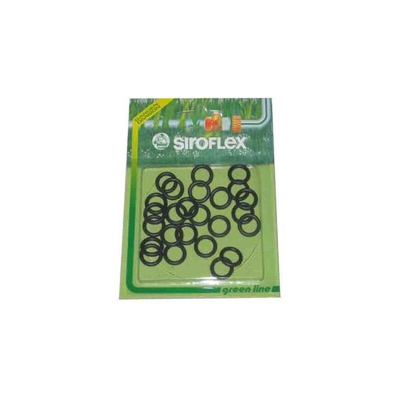 foto del prodotto blister con 25 o ring in gomma raccordo rapido di ricambio per irrigazione 