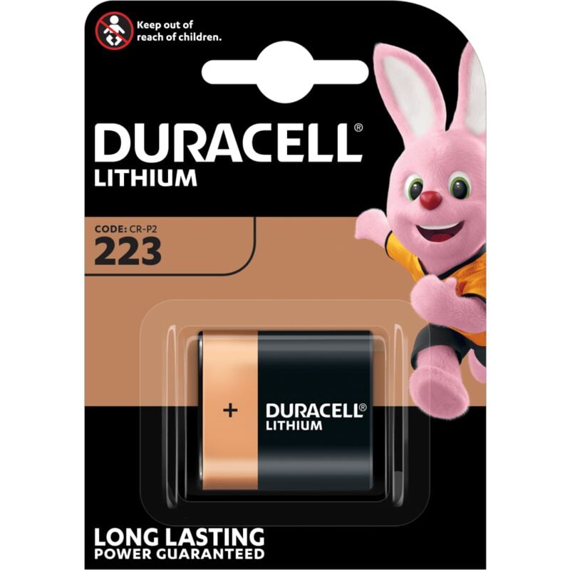foto del prodotto blister da 1 pila al litio 6v 1500mah duracell - 223, crp2