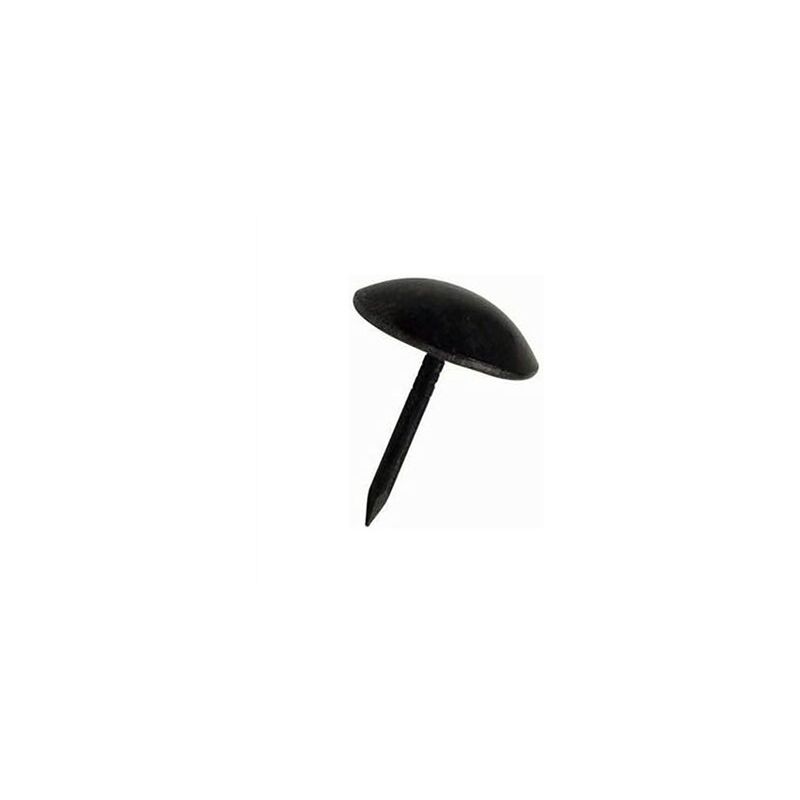 foto del prodotto blister da 20 borchie smaltate nere 10mm