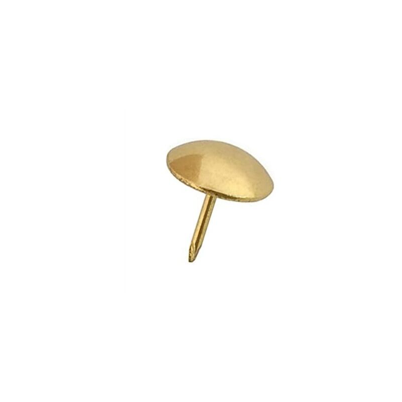 foto del prodotto blister da 25 perni in ottone da 10 mm
