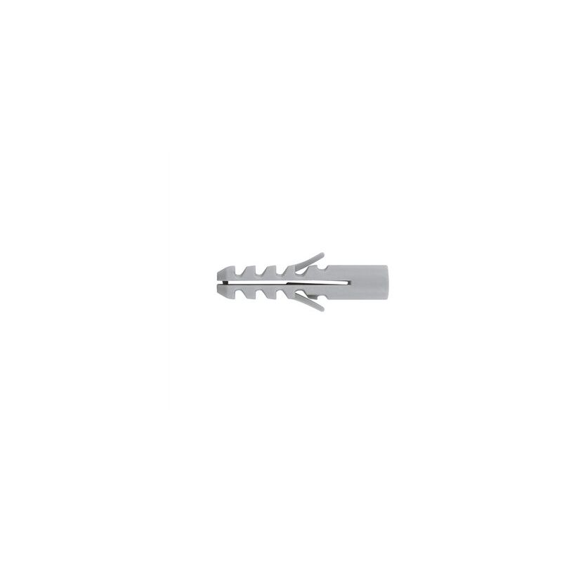 foto del prodotto blister da 25 tappi in plastica grigia da 6 mm