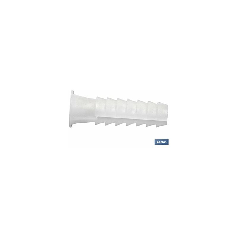 foto del prodotto blister da 5 unit tappo in plastica bianca 10 mm