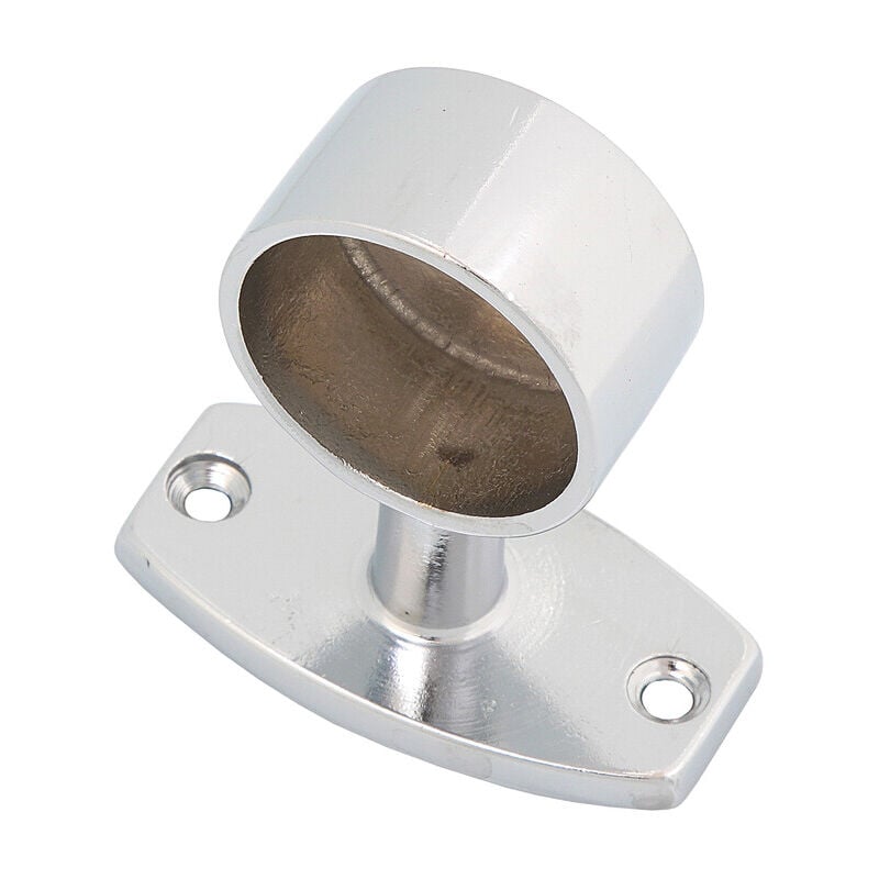 foto del prodotto blister finale corrimano ottone tubo crom d 25 mm.