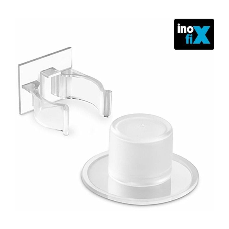 foto del prodotto blister inofix ferma fascetta adesivo trasparente