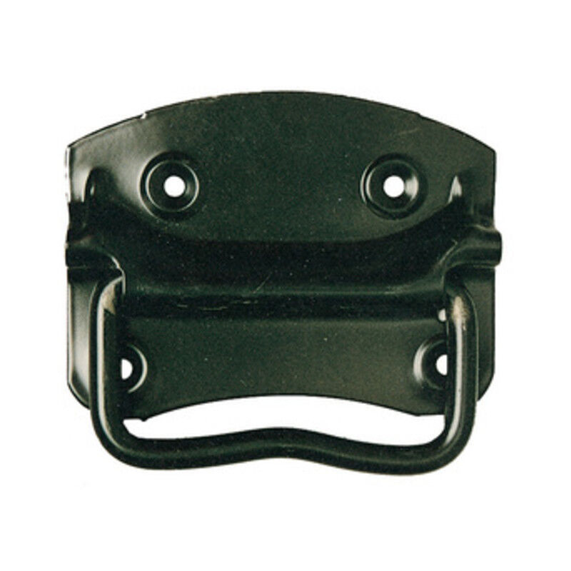foto del prodotto blister maniglia americana 110 mm. nero 2 pezzi